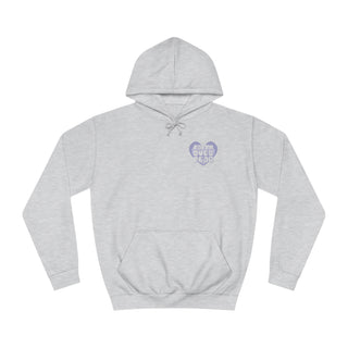 Faith Over Fear Heart Hoodie