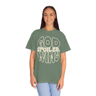 Spoiler. God Wins T-shirt