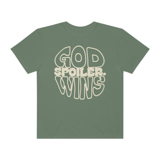 Spoiler. God Wins T-shirt