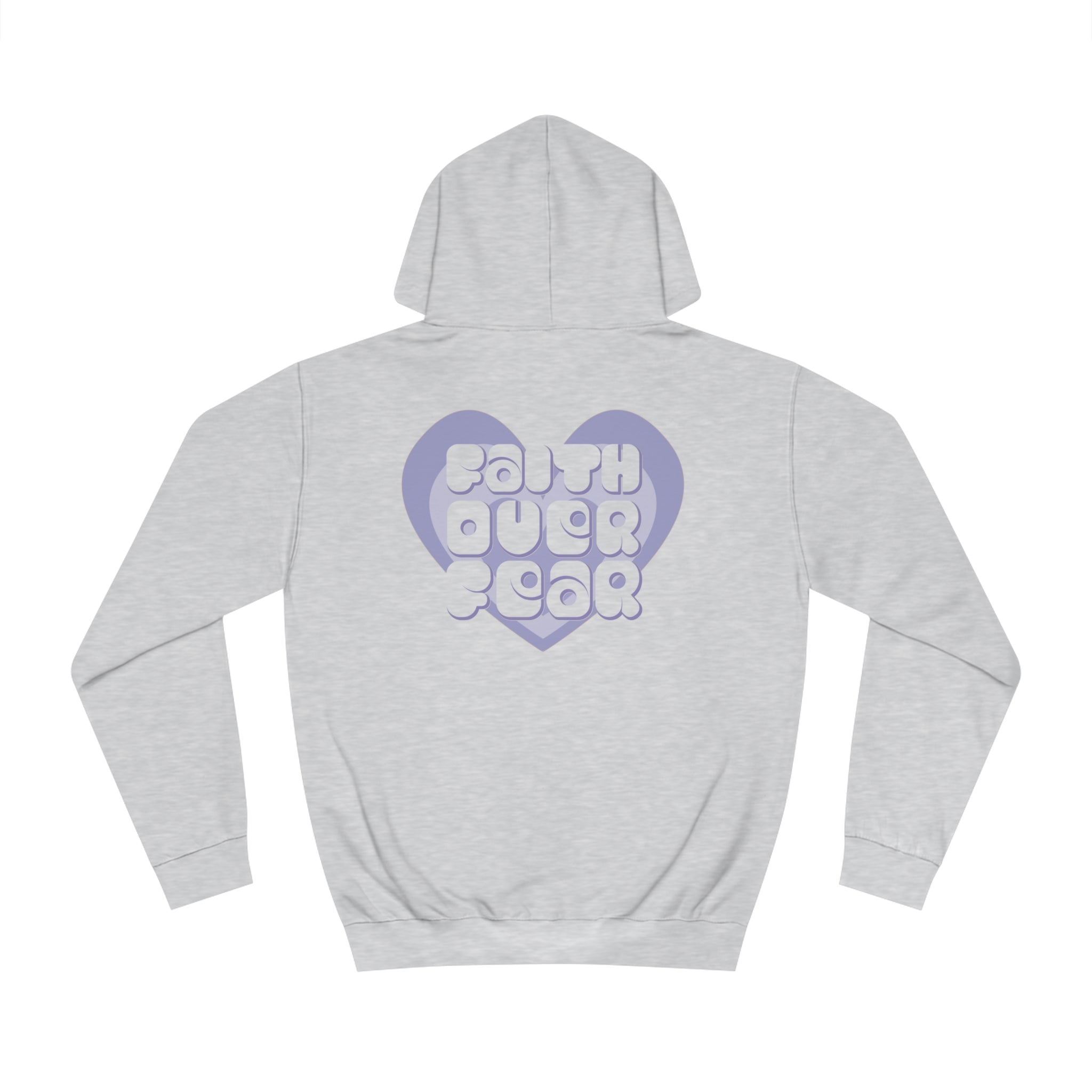 Faith Over Fear Heart Hoodie