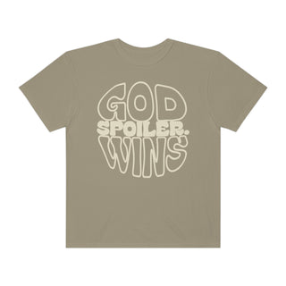 Spoiler. God Wins T-shirt